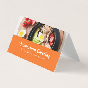 Professioneel Elegant restaurant en catering Visitekaartjes