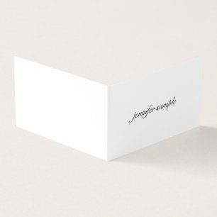 Professioneel Elegant Schoon Modern Minimalistisch Visitekaartjes