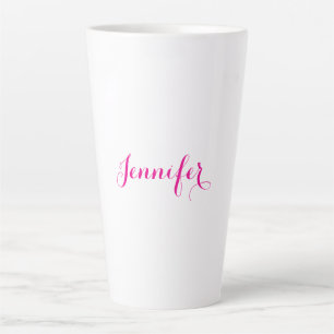 Professioneel elegante moderne minimalistische gew latte mok