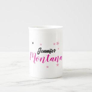 Professioneel elegante moderne minimalistische naa porselein kop
