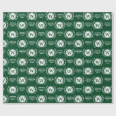 Professioneel Elid Zakelijk Monogram Cadeaupapier (Vlak)