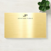 Professioneel Ellegant Goud Trendsettende Template Post-it® Notes (Kantoor)