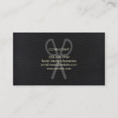 Professioneel Ellegant Watervlek Papier Visitekaartje (Achterkant)