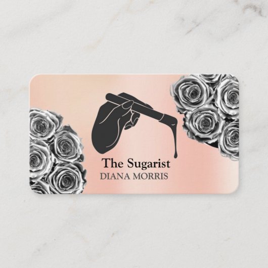 Professioneel en Chic voor Braziliaans & Body Waxi Visitekaartje (Voorkant)