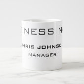 Professioneel en modern extra grote beker (Voorkant)