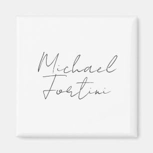 Professioneel en modern grijs wit magneet