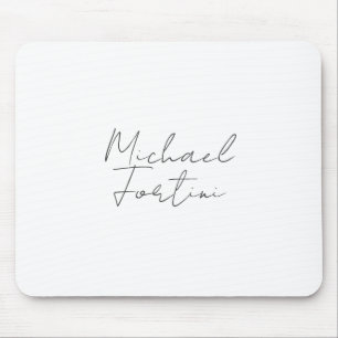 Professioneel en modern grijs wit muismat