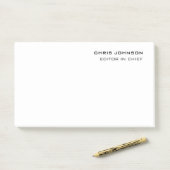 Professioneel en modern post-it® notes (Op bureau)