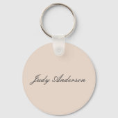 Professioneel en modern sleutelhanger (Voorkant)