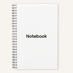 Professioneel Gepersonaliseerd Modern Minimalistis Notitieboek