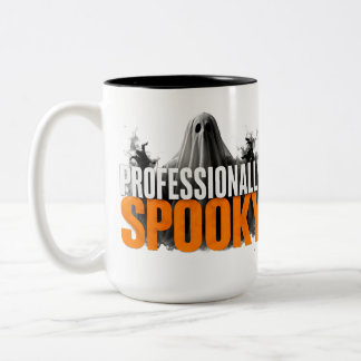 👻 Professioneel Griezelige Grappige Halloween Cit Tweekleurige Koffiemok