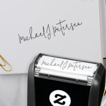 Professioneel handtekening naam script zakelijk