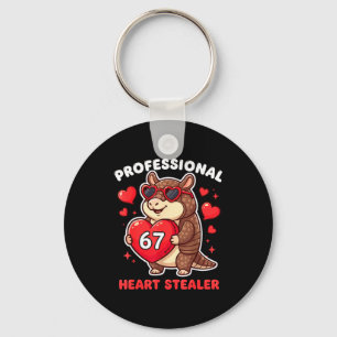 Professioneel Hartendief Valentijn 67 Meme 6 7 Sleutelhanger