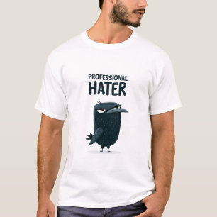 Professioneel Hatend Grappig Chagrijnig Kraai Kara T-shirt