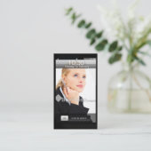 Professioneel iPhone Design Visitekaartje (Staand voorkant)