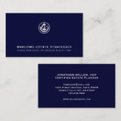 Professioneel juridisch Visitekaartje (Voorkant / Achterkant)