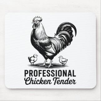 Professioneel Kippen Tender Grappige Boerderij Hum Muismat