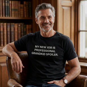 Professioneel Kleinkind Bederver Grappige Opa Humo T-shirt
