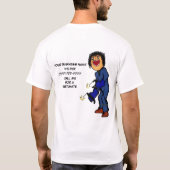 Professioneel lassenbedrijf t-shirt (Achterkant)