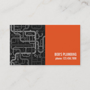 Professioneel leidingbedrijf visitekaartje