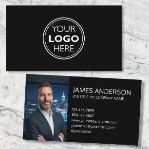 Professioneel Logo Profielfoto Minimalistisch Zwar Visitekaartje