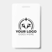 Professioneel LPN-foto barcode Badge (Achterkant)