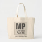 Professioneel maatwerk grote tote bag (Voorkant)