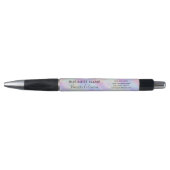 Professioneel Merk Minimaal Script Iridescent Opal Pen (Voorkant)