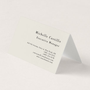Professioneel Minimalistisch Modern Eenvoudig Prem Visitekaartjes