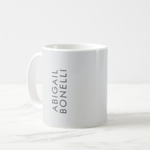 Professioneel minimalistisch modern gewoon eigen n koffiemok
