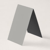 Professioneel minimalistisch modern grijs geel lin visitekaartjes (Achterkant)