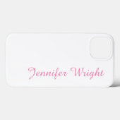 Professioneel, minimalistisch vrouwelijk, duidelij Case-Mate iPhone case (Achterkant (horizontaal))