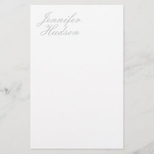 Professioneel minimalistische moderne kalligrafie briefpapier