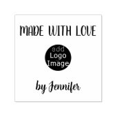 Professioneel, modern, aangepast merk, GEMAAKT MET Zelfinktende Stempel (Design)