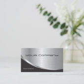 Professioneel, modern computerreparatieserver visitekaartje (Staand voorkant)