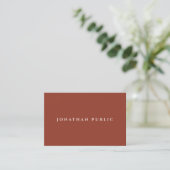 Professioneel Modern Eenvoudig Design Elegante Sja Visitekaartje (Staand voorkant)