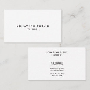 Professioneel Modern Eenvoudig Elegant Ontwerp Sja Visitekaartje