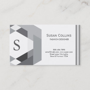 Professioneel Modern Eenvoudig Logo Monogram Visitekaartje