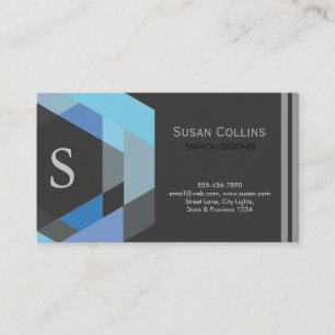 Professioneel Modern Eenvoudig Logo Monogram Visitekaartje