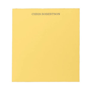 Professioneel, modern, eenvoudig notitieblok