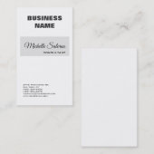 Professioneel, modern, elegant handschrift visitekaartje (Voorkant / Achterkant)