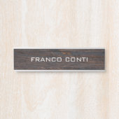 Professioneel, modern en minimalistisch deurbordje (Voorkant)