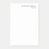 Professioneel, modern en minimalistisch post-it® notes (Voorkant)