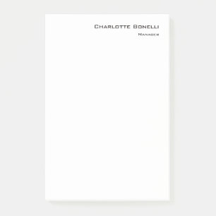 Professioneel, modern en minimalistisch post-it® notes