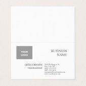 Professioneel Modern Gewoon Eenvoudig Premium Linn Visitekaartjes (Buitenkant ongevouwen)