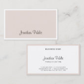 Professioneel, modern handschrift, afbeelding voor visitekaartje (Voorkant / Achterkant)