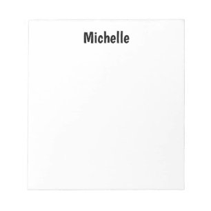 Professioneel Modern Minimalistisch Eenvoudig Eige Notitieblok