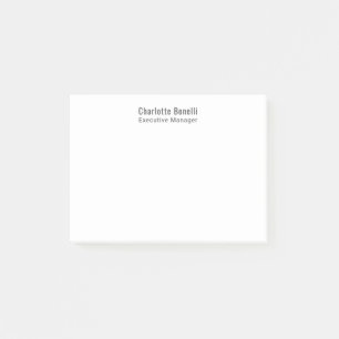 Professioneel Modern Minimalistisch Eenvoudig Post-it® Notes