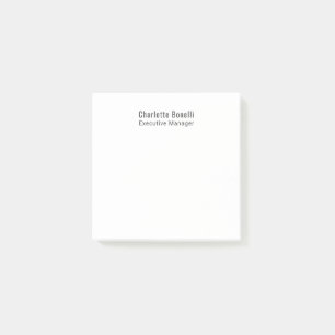 Professioneel Modern Minimalistisch Eenvoudig Post-it® Notes