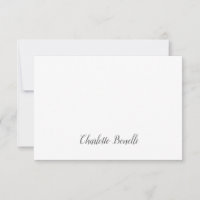 Professioneel, modern, minimalistisch handschrift